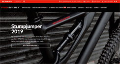 Desktop Screenshot of pro-sport.com.mk